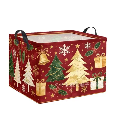 Foldable Laundry Hamper, Large Square Storage Basket
