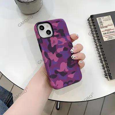 Camouflage Phone Case for iPhone 18 Pro Max, Drop-Proof Hard Shell - 9