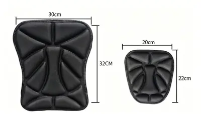 Motorcycle Seat Cushion, Shock-Absorbing, Soft Thickened, Universal for Electric Scooters - 12