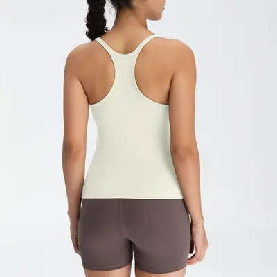 Kadın Lyocell Modal Tek Parça Yoga Atleti, Göğüs Pedli, Uzun Model - 4