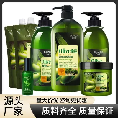 Olive Oil Smoothing Shampoo and Conditioner Set, Summer Fresh - 3