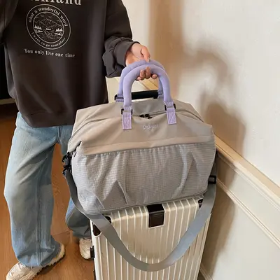 Leichte Reisetasche erweiterbar Nass-Trockentrennung