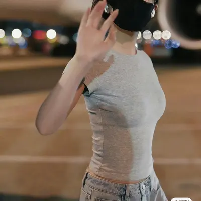 Schmales Kurzarm-T-Shirt für Frauen im Grenzverkehr, koreanischer Stil, neue Außenhandelskollektionen dünne kurze Mode-Oberteile für Frauen, modisch angepasster Großhandel. - 8