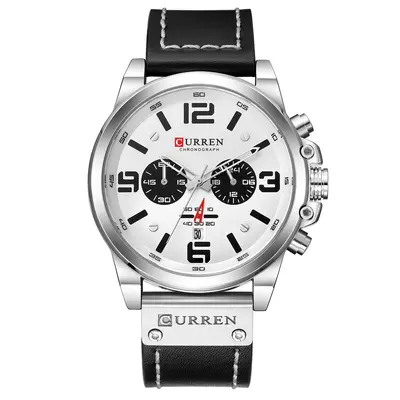 CURREN 8314 erkek saati, kronograf, su geçirmez - 6
