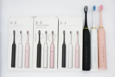 Portable Rechargeable Electric Toothbrush, Waterproof, Soft Bristles - 9