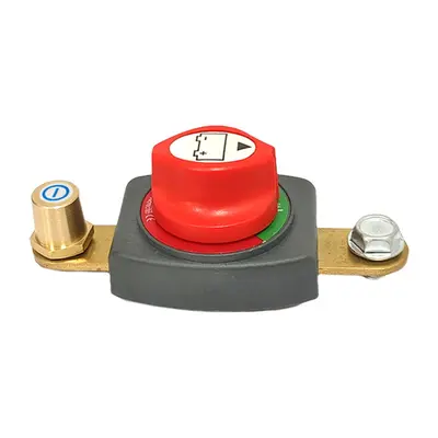Brass Battery Terminal Disconnect Switch, High Current, Car Modification - 8
