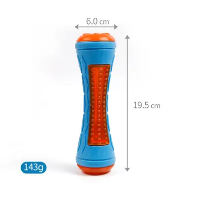 Senye TPR Dog Chew Toy, Bite-Resistant, Floating, Squeaky and Glowing - 11