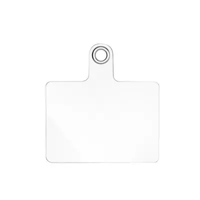 Phone case hole positioning parts