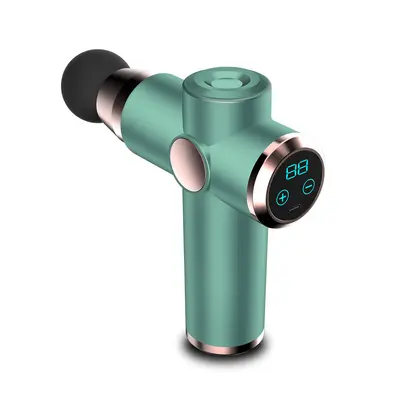 Mini Massage Gun, USB Rechargeable Fascia Gun, Vibration Neck Massager - 12