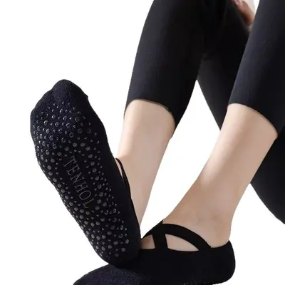 Yoga and Pilates Socks for Women, Non-Slip, Summer, Indoor Fitness
