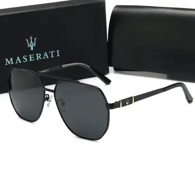 Maserati Men's Polarized Sunglasses, Large Frame, 2025 Model, Driving Glasses - 2