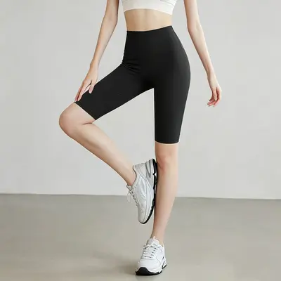 Women's Yoga Shorts, High Waist, Butt-Lifting, Quick-Dry - 13