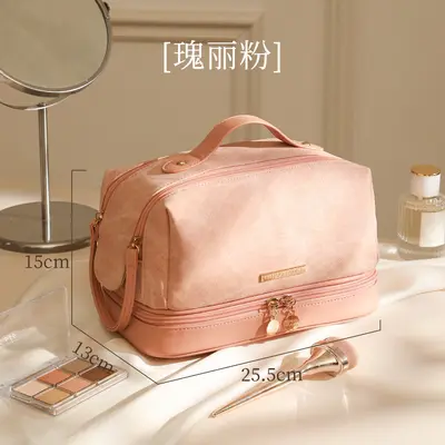 Portable Makeup Bag for Women, Large Capacity, for Business Travel - 7