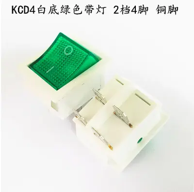 KCD4 tekne anahtarı, ışıklı, 16A 250V - 13