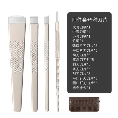 Pedicure Blade Set with Replaceable Blades for Foot Care - 10