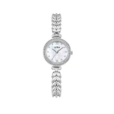 INRA women's watch, navy blue bracelet waterproof