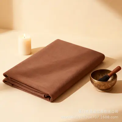 Iyengar-Yogadecke, Meditationsdecke, doppelseitiger Wollstoff, wärmende Überdecke - 9