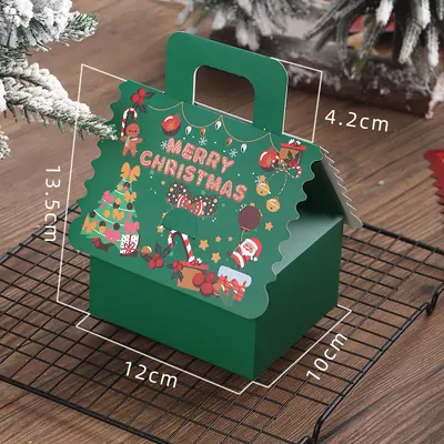2025 Christmas Nougat Chocolate and Cookie Packaging Box - 7