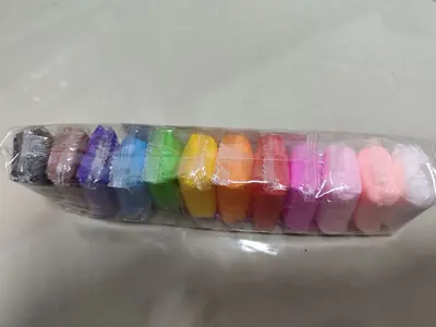 Süper hafif kil seti, 24 renk, çocuklar için DIY - 10