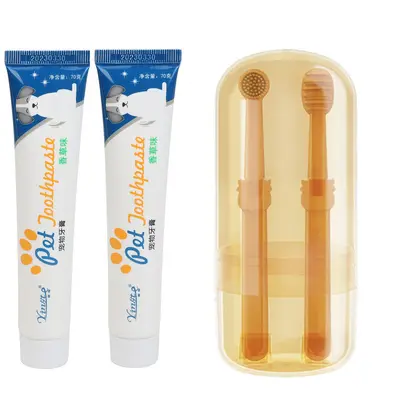 Pet toothpaste edible tartar removal for dogs and cats - 9