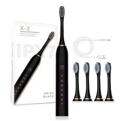 Adult Fully Automatic Electric Toothbrush, Rechargeable, Waterproof - 7