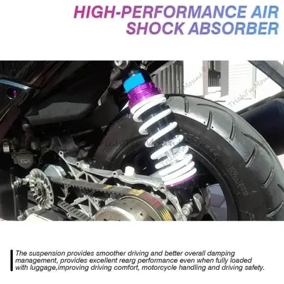 235 mm Amortisör, Yamaha JOG50/90 ZR ve DIO Uyumlu Modifiye