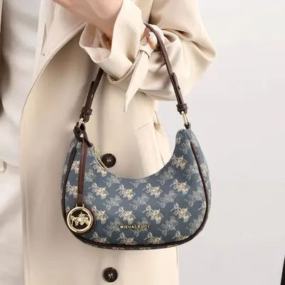 Women's Underarm Bag, Crossbody Strap, Casual Use - 3