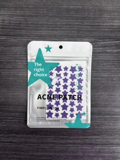 Star Hydrocolloid Acne Patches for Face, Disposable, Pouch Pack - 12