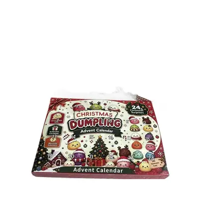 Christmas Countdown Calendar Blind Box, Kids Stress Relief Squishy Toy