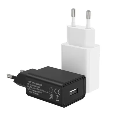 Spot Avrupa standardı 5v1a cep telefonu şarj cihazı ce sertifikalı Bluetooth kulaklık şarj başlığı USB hızlı şarj kaynağı adaptörü - 8