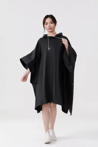 EVA raincoat, full body, portable, thickened - 13