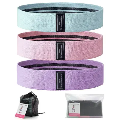 Resistance Ring Glute Band for Squats and Yoga Stretching - 7