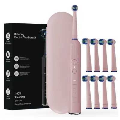 Rotating Electric Toothbrush, Wireless Ultrasonic, Long Battery Life - 4