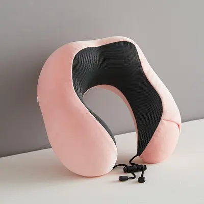 Memory Foam U-Shaped Neck Pillow Cervical Support - 9