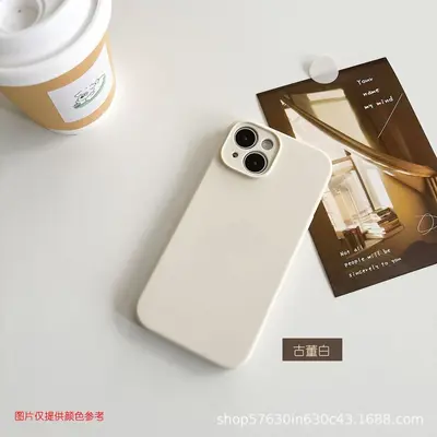 Full Silicone Shockproof Protective Case for iPhone 16 Pro Max, Plain Color - 7