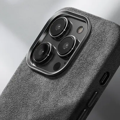 iPhone 17 Pro Max Uyumlu Süet Görünümlü Koruyucu Telefon Kılıfı