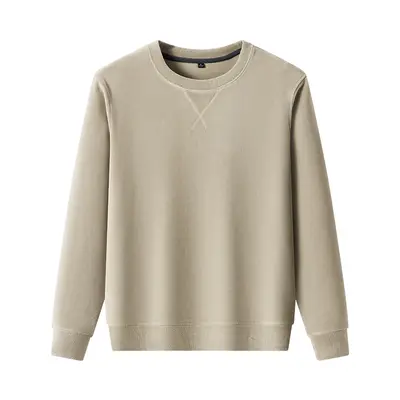 Men's Fleece-Lined Oxford Fleece Sweatshirt, Winter Model PY41-P36
