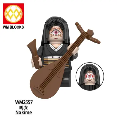 动漫系列人仔WM6163外贸袋装拼装积木儿童玩具批发2557-2564