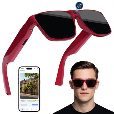 Smart AI Sunglasses with Camera, 800W Pixel, Video Recording, Bluetooth Music and Calls - 10