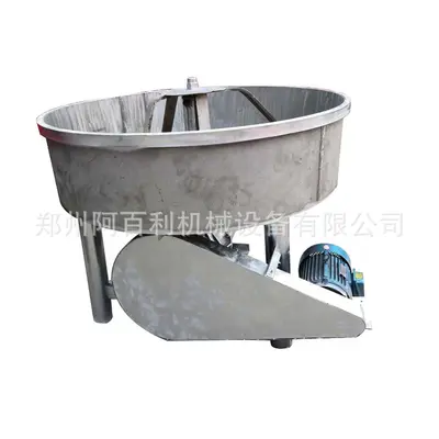 In stock stainless steel flat mouth mixer 304 stainless steel round mouth mixer vertical mixer