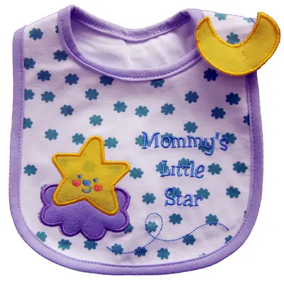 Baby Bib, Three-Layer Waterproof Cartoon Design