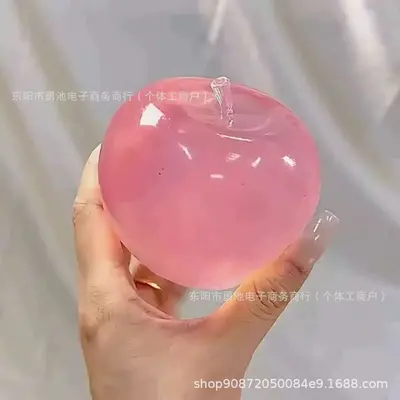 Ocean Apple Ice Cube Squishy Toy, Maltose Stress Relief Ball