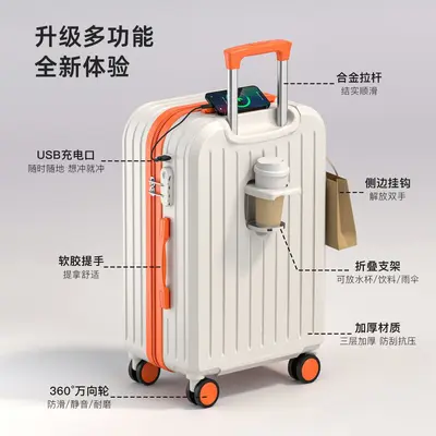 Trolley-Koffer mit Zahlenschloss, robust und langlebig - 3