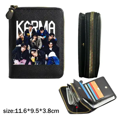 Stray Kids Men's Long Wallet, Large Capacity, Multi-Card Slots - 3