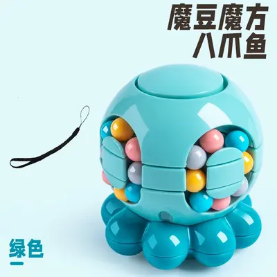 Children's Educational Octopus Rubik's Cube, Fingertip Spinner Toy - 13
