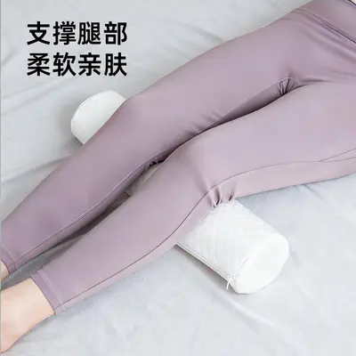 Memory-Foam-Zylinder-Nackenkissen, langsam federnde Struktur