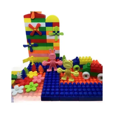 Kinder-DIY-Großpartikel-Kunststoffbausteine - 5