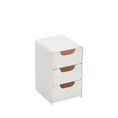 Mini masaüstü depolama kutusu, tırnak ve kozmetik için, çekmeceli - 5