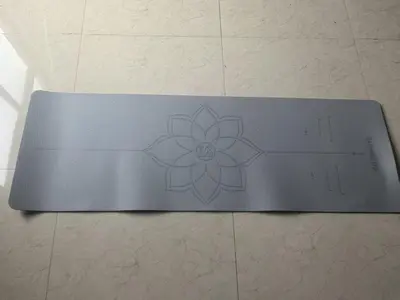 TPE yoga matı, pozisyon işaretli, karın egzersizi - 10