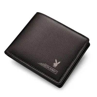 Men's Short Wallet Zipper Multi-Function Card Slots - 8